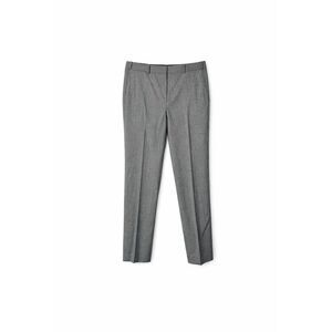 Theory Testra Gray Wool Trousers Women’s Size 8 Tailored Stretch Pants